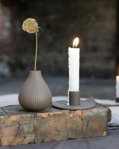Storefactory Vase EKENÄS S braun | Ø8x9cm