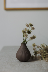 Storefactory Vase EKENÄS S braun | Ø8x9cm