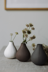 Storefactory Vase EKENÄS S braun | Ø8x9cm