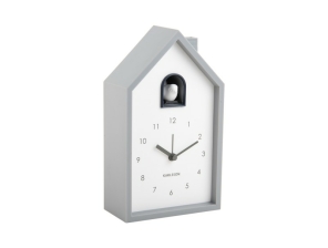 Karlsson Kuckucksuhr Wecker MODERN CUCKOO mouse grey |...