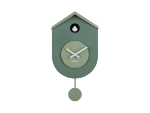 Karlsson Kuckucksuhr GRATO CUCKOO jungle green &...