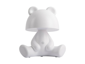 Leitmotiv Tischlampe BEAR weiß | 17x27 cm