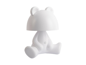 Leitmotiv Tischlampe BEAR weiß | 17x27 cm