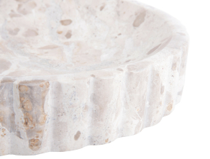 Present Time Schale FRUIT Marmor braun | Ø 30x5 cm