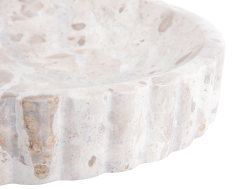 Present Time Schale FRUIT Marmor braun | Ø 30x5 cm