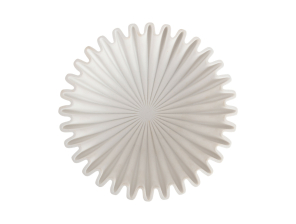 Present Time Schale WAVE M weiß | Ø 20x6,5 cm