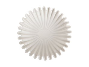 Present Time Schale WAVE L weiß | Ø 30x7 cm