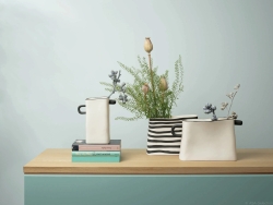 ASA Selection VASE gestreift | 23,5x17cm