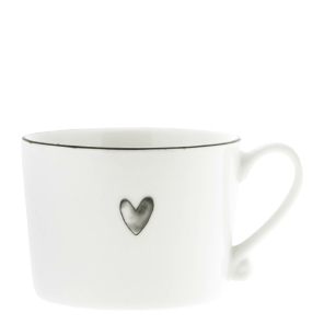 Bastion Collections Tasse WATERCOLOUR BLACK Heart...