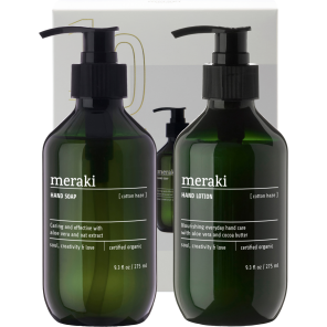 Meraki Geschenkbox COTTON HAZE simple hand care 275 ml