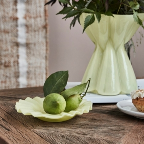 House Doctor Schale WAVE gelb