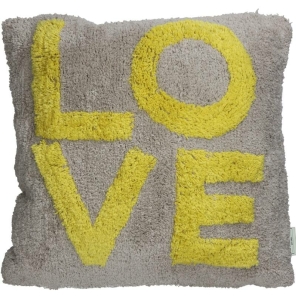 Kersten Kissen LOVE gelb | 45x45cm