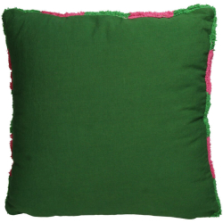Kersten Kissen CHECKER pink grün | 45x45cm