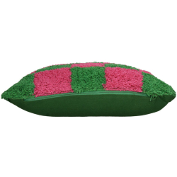 Kersten Kissen CHECKER pink grün | 45x45cm