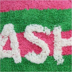 Kersten Kissen STRIPE FASHION pink grün | 40x60cm