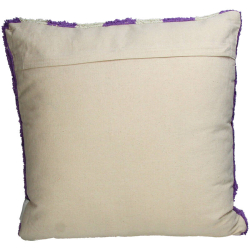 Kersten Kissen STRIPES lila creme | 45x45cm