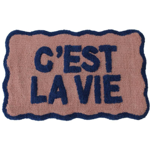 Kersten Badematte CEST LA VIE mehrfarbig | 50x80cm