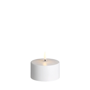 Uyuni Lighting LED OUTDOOR CANDLE weiß | 8x5cm