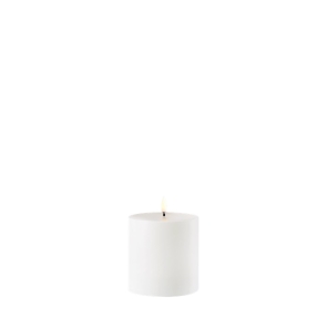 Uyuni Lighting LED OUTDOOR CANDLE weiß | 8x10cm