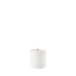 Uyuni Lighting LED OUTDOOR CANDLE weiß | 8x10cm