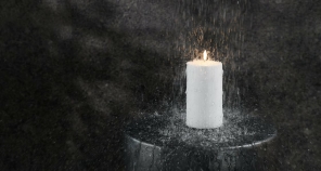 Uyuni Lighting LED OUTDOOR CANDLE weiß | 8x20cm