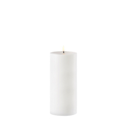 Uyuni Lighting LED OUTDOOR CANDLE weiß | 8x20cm
