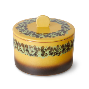 HKliving Keksdose KELP Cookie Jar 70s bunt | Ø 17cm