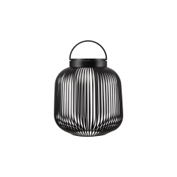Blomus Mobile LED Leuchte LITO LED M schwarz | Ø 27x30 cm