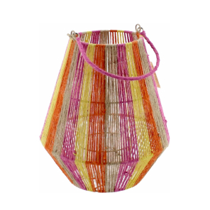 Van der Leeden Laterne STRIPED Jute...
