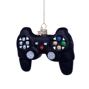 Vondels Christbaumschmuck CONTROLLER schwarz | H 8cm