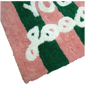 Kersten Badematte YOU LOOK GOOD mehrfarbig | 50x80 cm