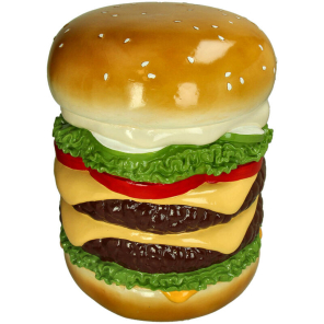 Kersten Pouf HAMBURGER mehrfarbig | 36x36x46 cm