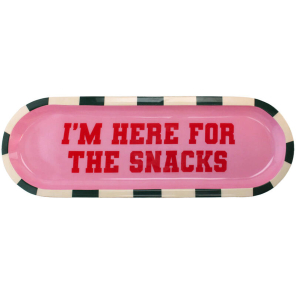 Kersten Teller/Schale IM HERE FOR THE SNACKS mehrfarbig |...