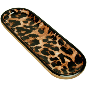 Kersten Teller/Schale LEO mehrfarbig | 45x15x2,5 cm