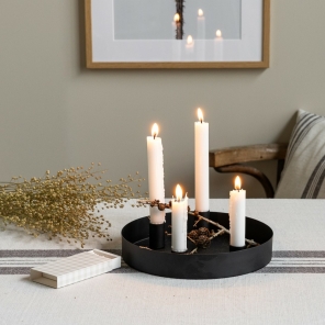 Storefactory Kerzenhalter SUND 4er schwarz | Ø...