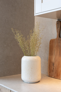 Storefactory Vase HAVSLUND L creme natur | Ø 18x23cm