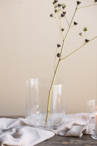 Storefactory Vase HAMNBY L klar | Ø 24x29cm