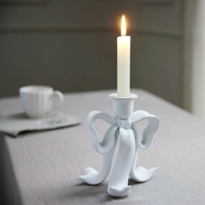 Lene Bjerre Kerzenhalter SERAFINA weiß | 15x12x20cm