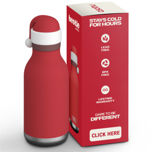 Asobu® Kindertrinkflasche BESTIE mit Strohhalm 460ml...