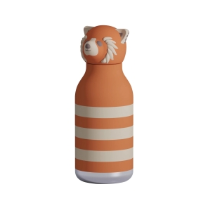 Asobu® Kindertrinkflasche BESTIE mit Strohhalm 460ml...