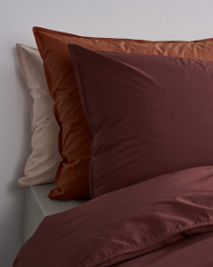 Suite702 Bettbezug BRIQUE RED rot Baumwolle | 135x200cm