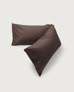 Suite702 Kissenbezug bedmate 160  COFFEE BROWN braun...