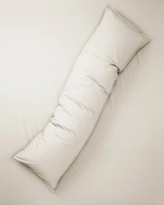 Suite702 Kissenbezug bedmate 180 ECRU creme | 50x180cm