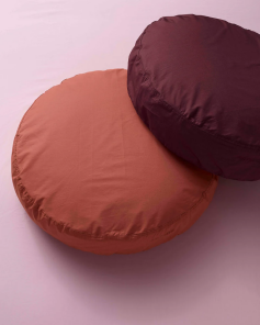 Suite702 Kissenbezug bigDot BRIQUE RED rot | Ø50cm