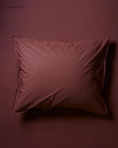 Suite702 Kissenbezug BRIQUE RED rot Baumwolle | 80x80cm