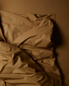 Suite702 Bettbezug KHAKI GOLD Baumwolle | 135x200cm