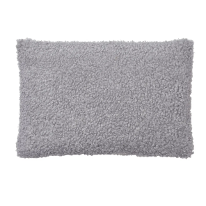 Blomus Kissenhülle TEDDY sharkshin grau | 40x60 cm