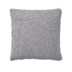 Blomus Kissenhülle TEDDY sharkshin grau | 50x50 cm