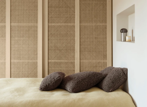 Blomus Kissenhülle TEDDY espresso braun | 50X50 cm