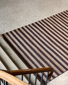 House Doctor Teppich BLOCK braun natur | 300x200cm